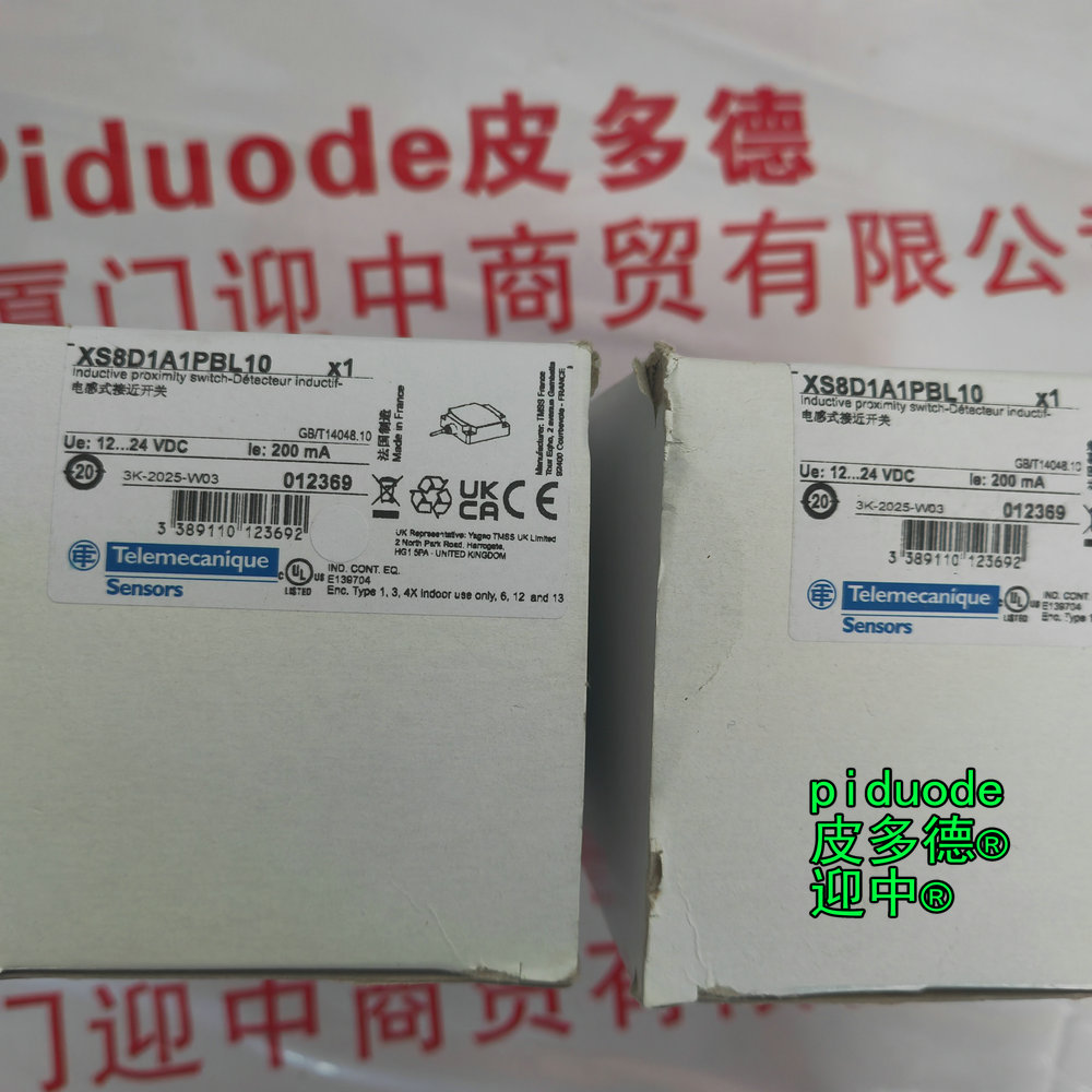 XS8D1A1PBL10 �ֻ�Telemecanique�������ƽӽ�������ȫ��ԭװ��Ʒ
