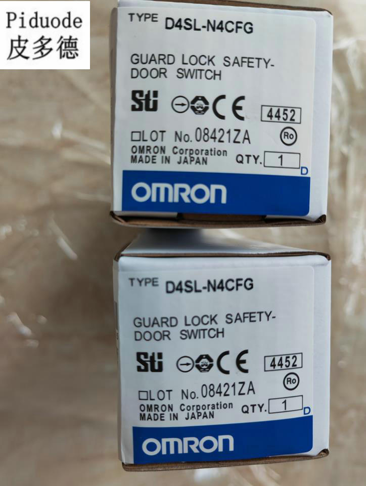 欧姆龙D4SL-N4CFG全新原装电磁锁安全门开关OMRON