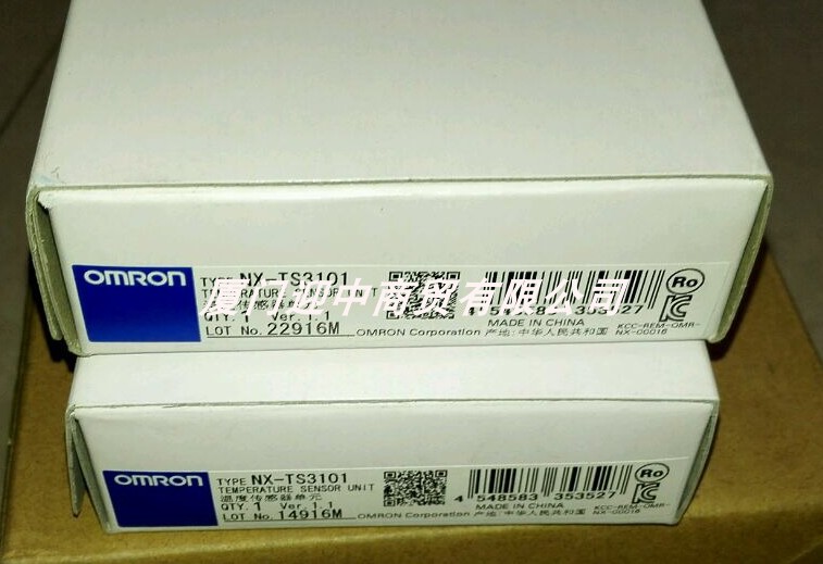 欧姆龙 NX-TS3102 输入型电阻测温仪 原装全新正品现货