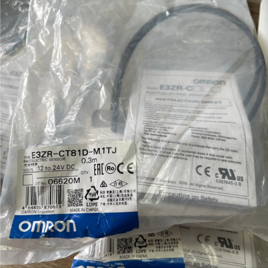 全新欧姆龙OMRON传感器E3ZR-CT81D-M1TJ 现货0.3m