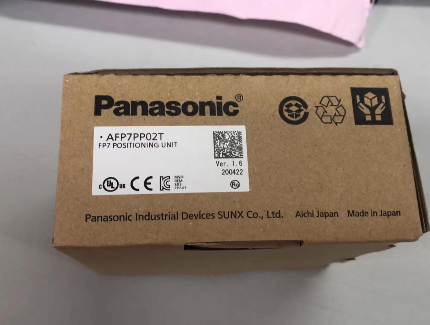 Panasonic/松下 位置控制模块 AFP7PP02T 原装全新正品