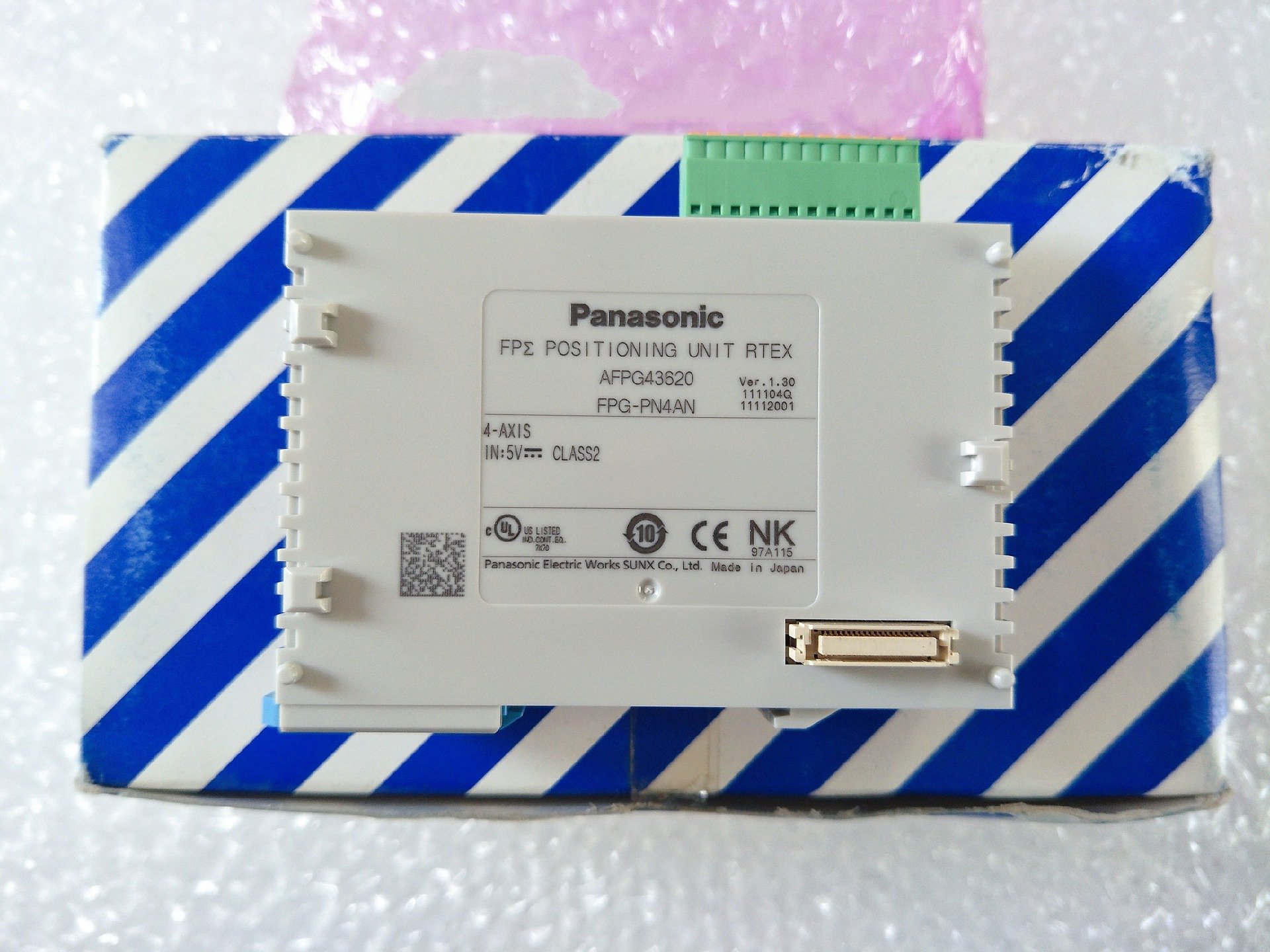 Panasonic松下AFPG43620智能单元全新原装正品PLC